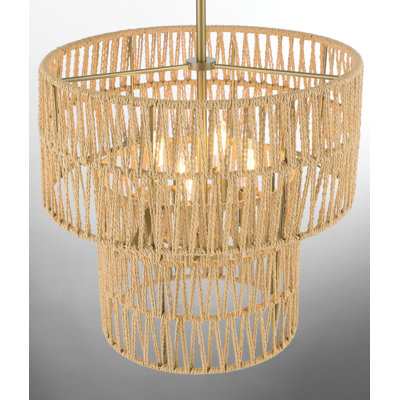 Luminaire suspendu géométrique rectangulaire 1 lumière Avianna