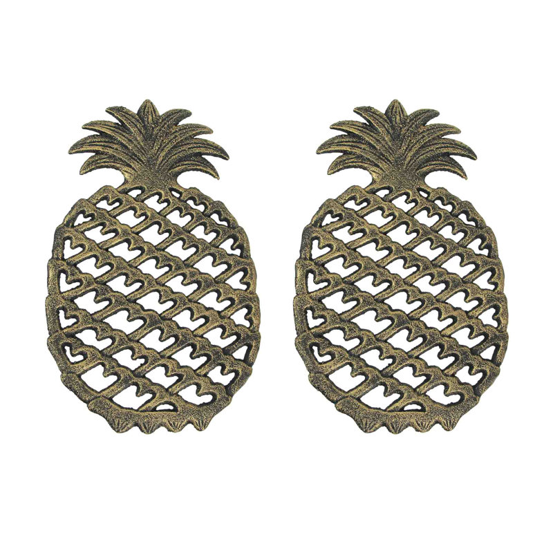 Rubber 2 Piece Trivet Set