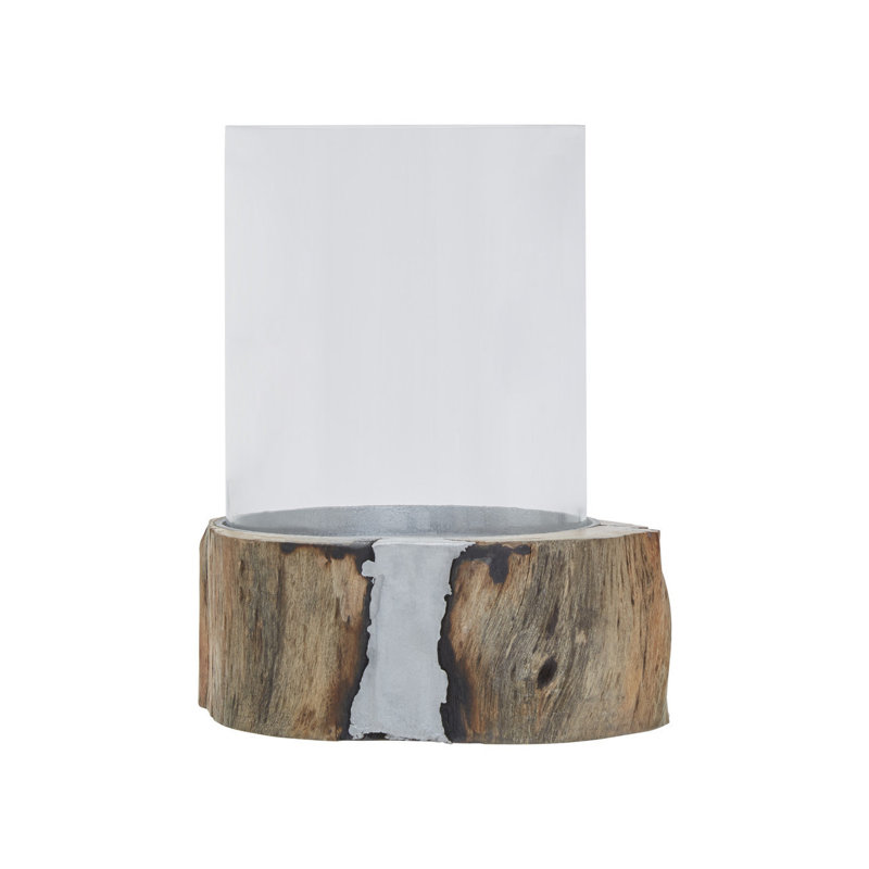 Caines Wood Tabletop / Centrepiece Hurricane
