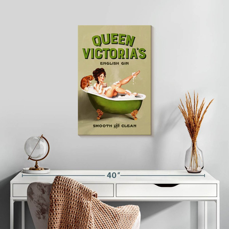 Tergel Queen Victoria Bath, 24" H x 16" W