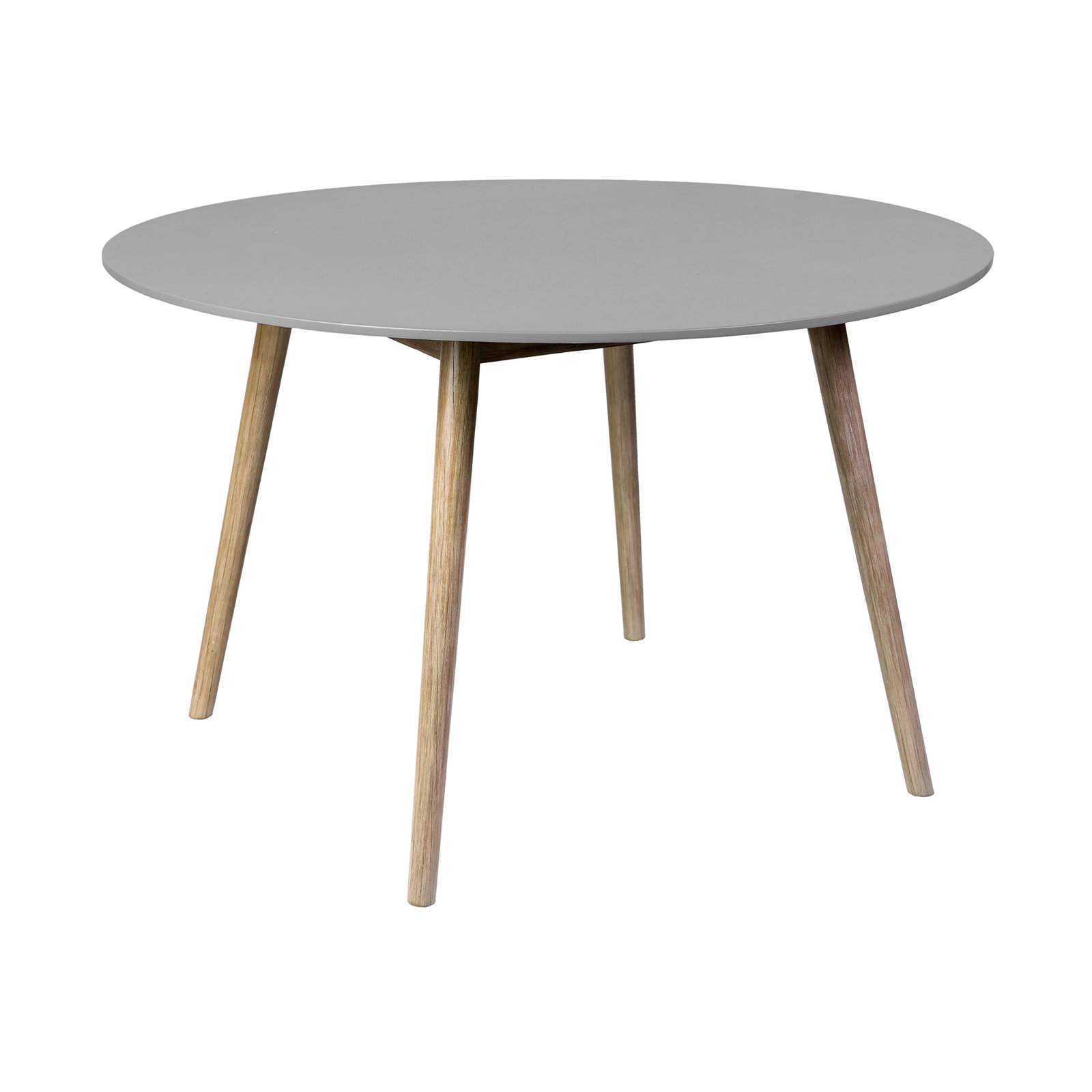 Daphnee 47" Eucalyptus Patio Dining Set, Charcoal