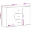 Lindsee 91 cm W Sideboard-808409570