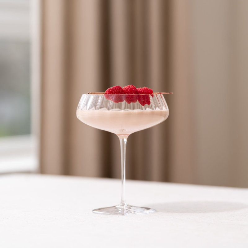 Round Up Handmade Crystal Coupe