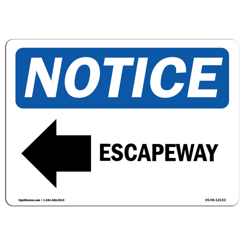 Signe de l'escapade