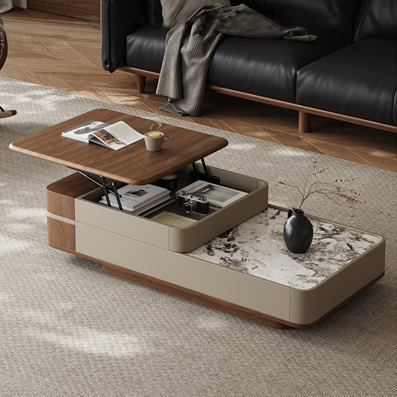 Table basse réglable de style Mid-Century