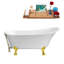 1699.3mm x 800.1mm Soaking Acrylic Bathtub-135864057-135864051