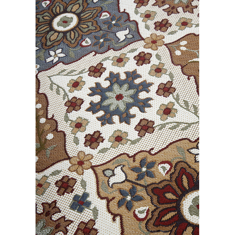 Kollektion 1767 Machine Woven Cream/Multicoloured Rug, Rectangular 120 x 180cm