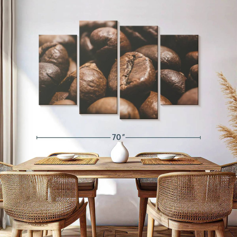 Yarlin Roasted Organic Coffee Beans, 42" H x 68" W