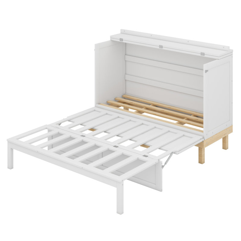Lit escamotable, Blanc