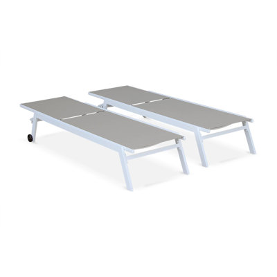 Dargan 168cm Long Reclining Chaise Lounge Set