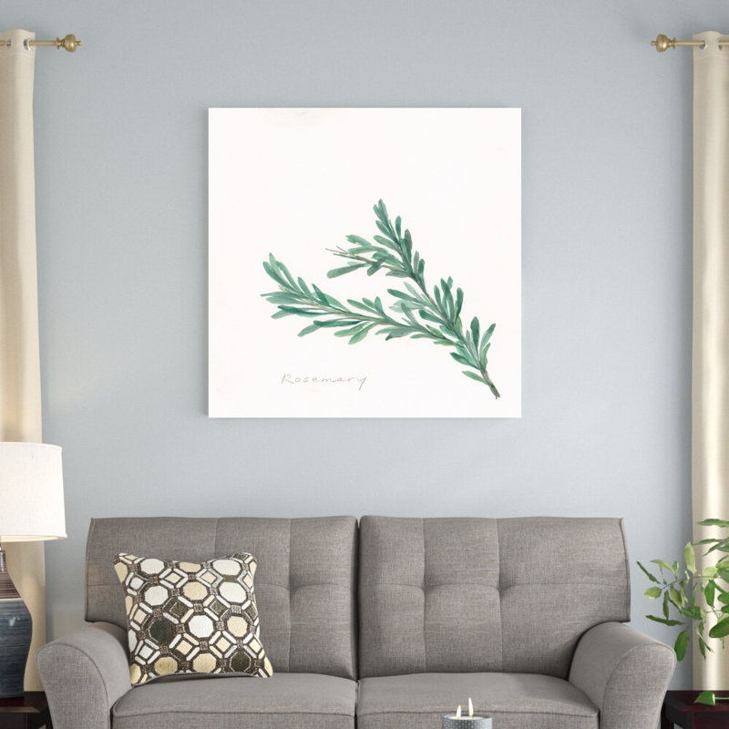 «Rosemary» par Chris Paschke, reproduction d'art sur toile tendue, H 36 po x l 36 po
