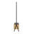 Paloma Modern Open Hanging Closet with Storage Upholstered in Linen Weave in Light Oak