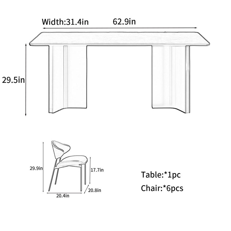 Lindauer, 29.5"H x 62.9"L x 31.4"W