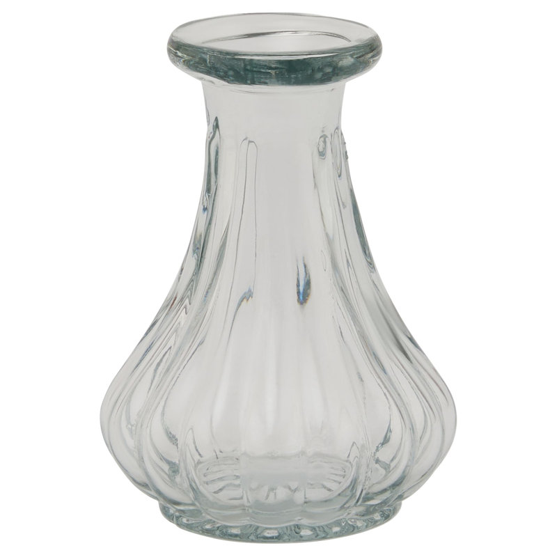 Catheline Handmade Glass Table Vase, 9cm H x 6cm W x 6cm D