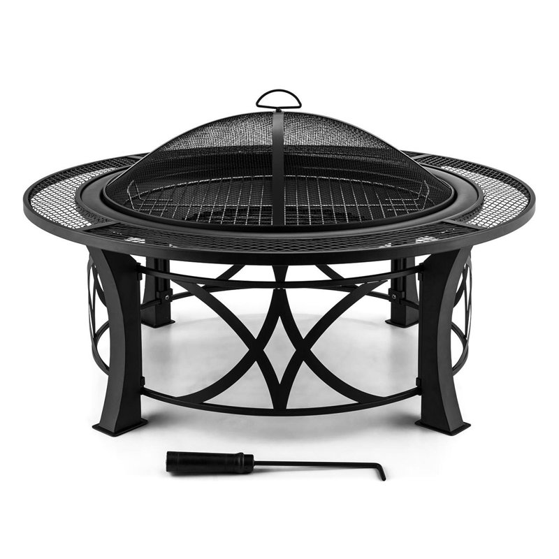 Round Steel Smokeless Fire Pit