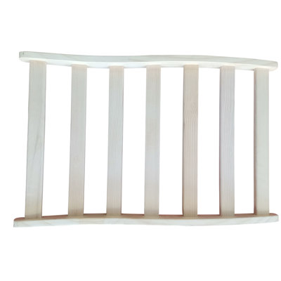Hemlock Round Stick Back Support For And Couch - Solid Wood, Improves Sitting Comfort