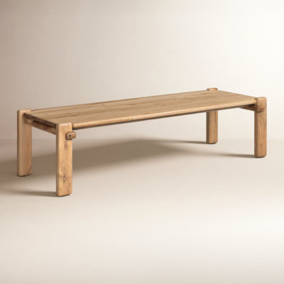 Garth Oak Solid Wood Dining Table