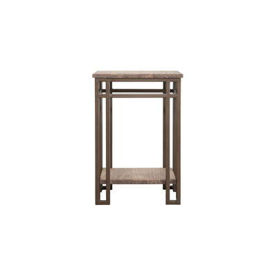 Iron base, Chairside Table