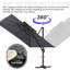 Parasol carré en porte-à-faux 10 pi Anand-1727763928-1618458781