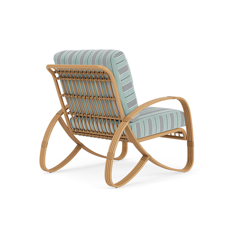 Riviera Outdoor Armchair, Hansen Seaglass