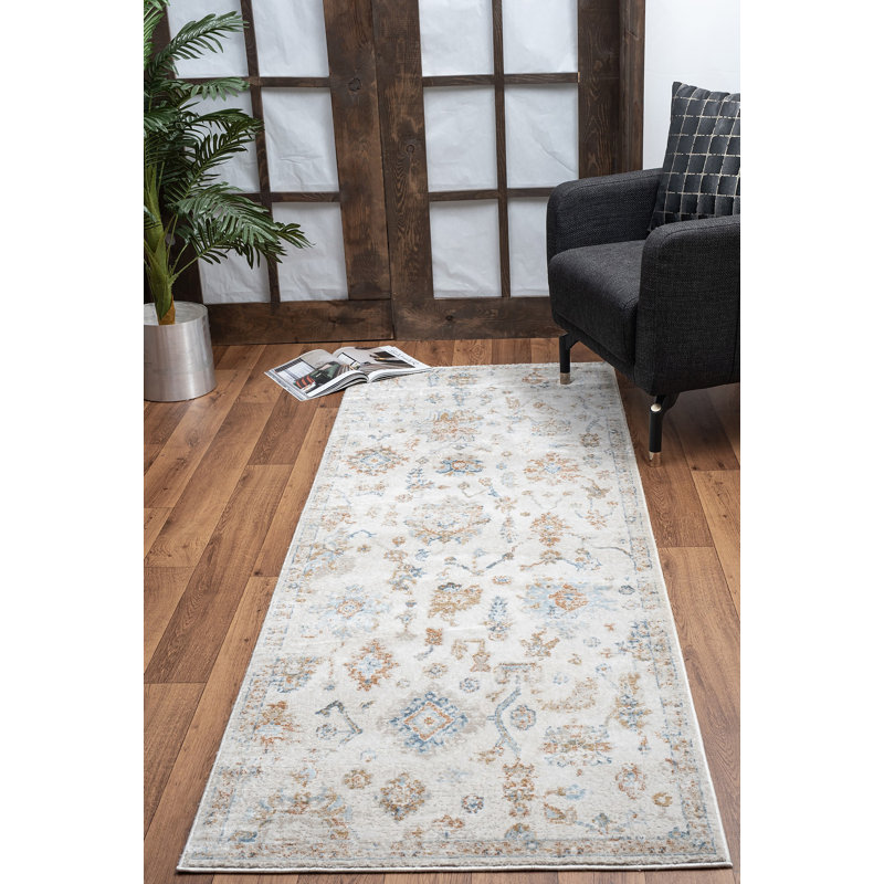 Noble Ivory  Area Rug, Rectangle 5'3" x 7'3"