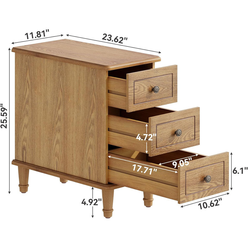 Vintage Bedside Table