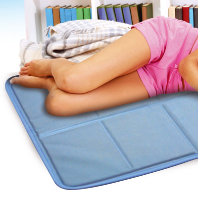 Multi Functional Large Magic Cooling Gel Pad Mattres- Blue
