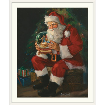 «Santa Believes», reproduction d'art