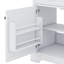 Meuble-lavabo 36 po avec lavabo, lavabo en céramique, 2 tiroirs basculants-1678331200