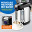 NutriChef Black Countertop Bottleless Electric Water Dispenser