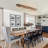 Turia 5-light Geometric Led Flush Mount