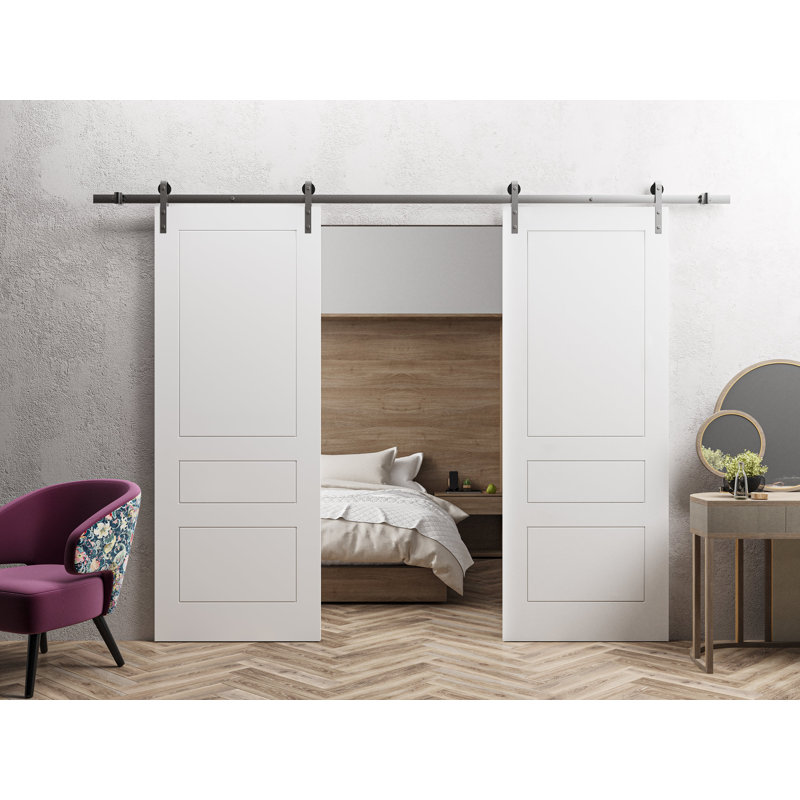 Porte de grange en bois, 48 po x 80 po
