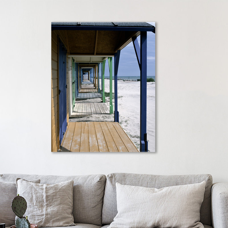 « ocean views », reproduction de photo sur toile tendue, H 25 po x l 20 po x P 1,5 po