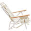 Chaise de plage de luxe: rayure huître-126132288