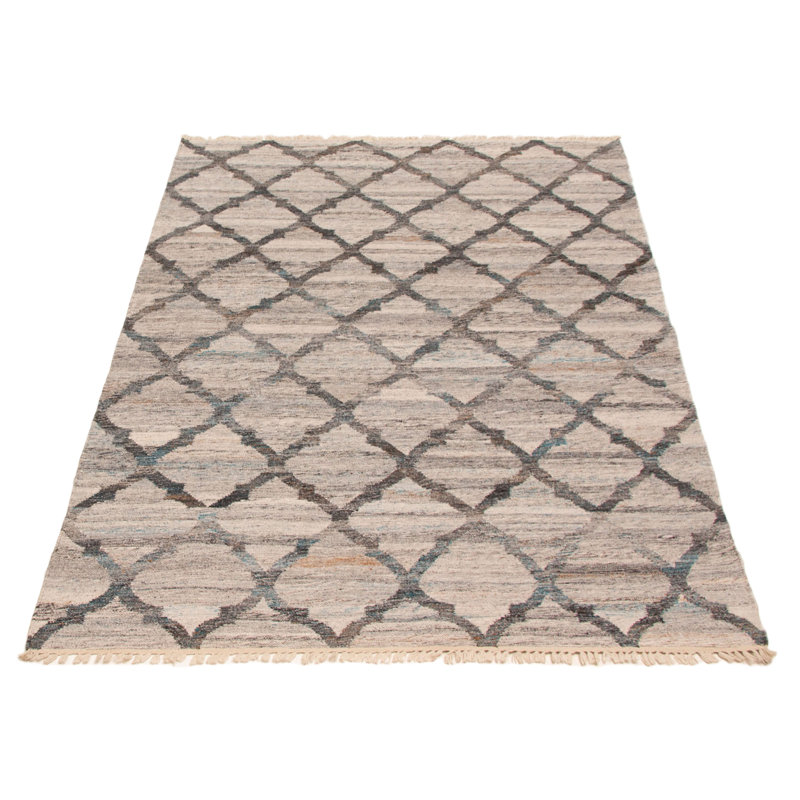 Kilim gris Ankara 5 pi 1 po x 7 pi 7 po