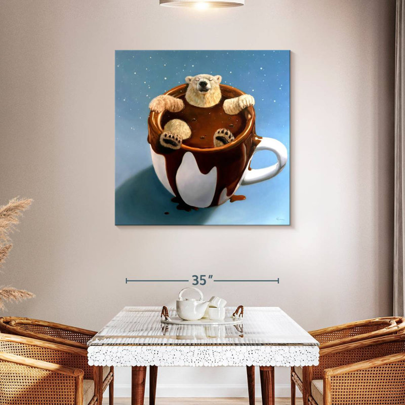 Ketti Chocolate Spa, 39" H x 39" W