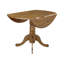 Table de salle à manger extensible en bois manufacturé 29,49 po H-98971913