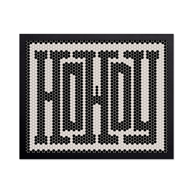 Howdy No3, Black Framed, Poster, 24"H x 32"W