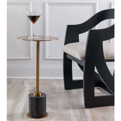 Parliament Steel Top End Table