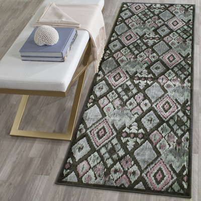 Wanda Ikat Viscose Hand Woven Area Rug