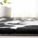 Tapis noir / blanc cassé Amica