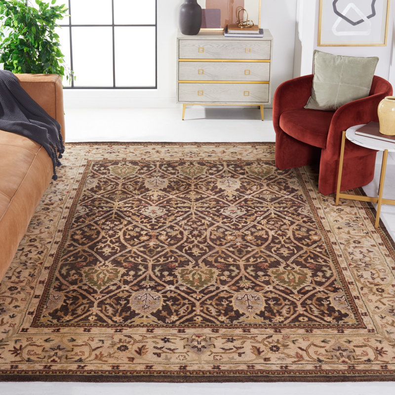 Evie Hand Tufted Wool Oriental Rug, Rectangle 7'6" x 9'6"