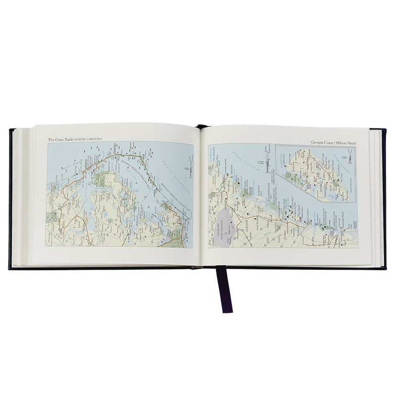 Graphic Image Ship's Log, Coffee Table Book, Leather, Blue