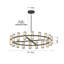36 pouces lustres de luxe en cristal salon lumières décoratives éclairage de salle à manger moderne et simple, pour la décoration intérieure (ampoules incluses)