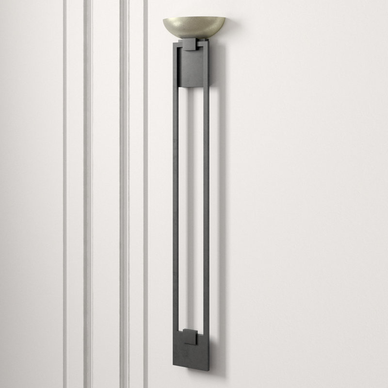 Delphi 1 - Light LED Armed Sconce, Silver