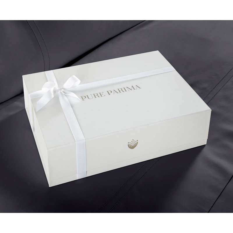 Hotel Percale Sheet Set, Queen, Carbon