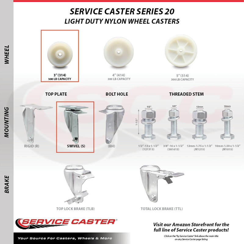 Nylon Caster