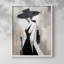 WOMEN Series CVII - reproduction encadrée de qualité supérieure - prête à être accrochée - aucun clou requis-754982363-754982336