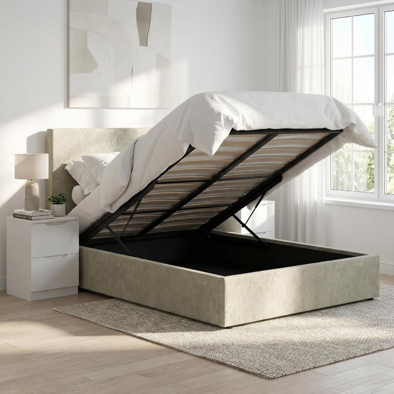 Upholstered Ottoman Bed