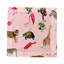 Serviettes de table en satin de coton Exotix-122609884
